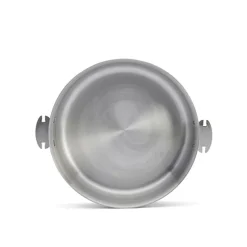 Sauteuse droite tout inox Alchimy Loqy sans manche 28 cm De Buyer