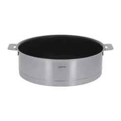 Sauteuse inox antiadhérente Strate sans manche 24 cm Cristel