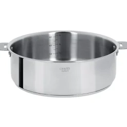 Sauteuse multiply tout inox Casteline sans manche 24 cm Cristel