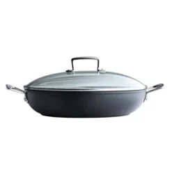 Sauteuse provençale et couvercle Les Forgées 30 cm Le Creuset