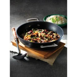 Sauteuse provençale et couvercle Les Forgées 30 cm Le Creuset