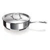 Sauteuse tout inox Chef 24 cm et couvercle Beka