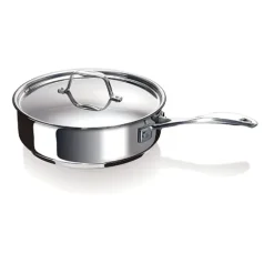 Sauteuse tout inox Chef 24 cm et couvercle Beka