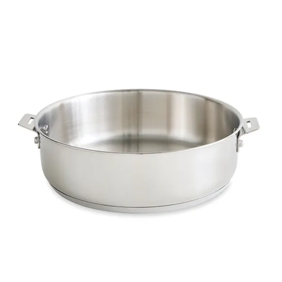 Sauteuse tout inox Clips’Inox sans manche 24 cm Mathon