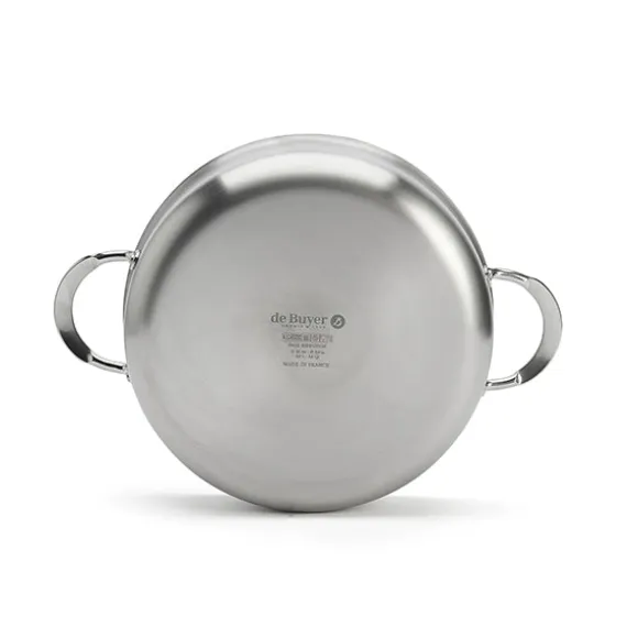 Sautoir droit tout inox Alchimy 24 cm De Buyer