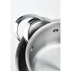Sautoir droit tout inox Alchimy 24 cm De Buyer