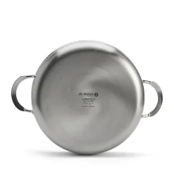 Sautoir droit tout inox Alchimy 28 cm De Buyer