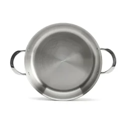 Sautoir droit tout inox Alchimy 28 cm De Buyer