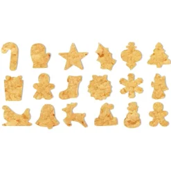 Seau 18 emporte-pièces acier Noël Scrapcooking