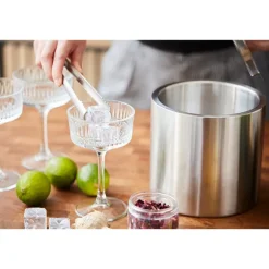Seau à glace en acier inoxydable à double paroi 3 L Point Virgule