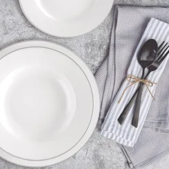 Service d’assiettes pour 4 personnes Alba 12 pièces Ibili