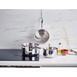 Set 3 casseroles inox Chef 16, 18 et 20 cm Beka