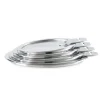 Set 4 couvercles plats en verre Strate 14, 16, 18 et 20 cm Cristel