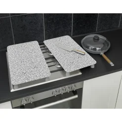 Set 2 couvre-plaques protection motifs Granit Wenko by Maximex