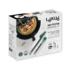 Set de 3 accessoires pour friteuse à air chaud avec moule, pince et pinceau Essential Lékué
