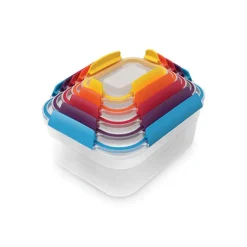 Set de 5 boites de conservation Nest Lock multicolores avec couvercles Joseph Joseph