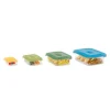 Set de 4 boîtes en verre Net Glass Storage Joseph Joseph