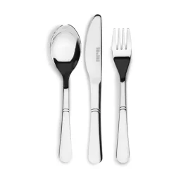 Set de 3 couverts avec étui Ibili