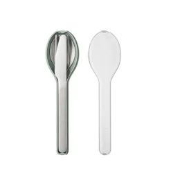 Set de 3 couverts Ellipse Nordic Sage Mepal