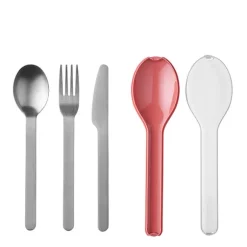 Set de 3 couverts Ellipse Vivid Mauve Mepal