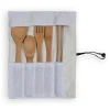 Set de couverts en bambou Livoo