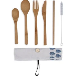 Set de couverts en bambou Livoo