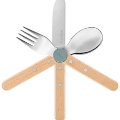 Set de 3 couverts pour enfant Le petit Gourmet Panaché Opinel