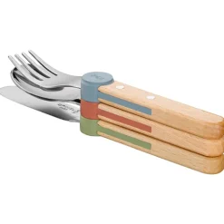 Set de 3 couverts pour enfant Le petit Gourmet Panaché Opinel