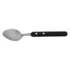 Set de 4 cuillères inox Les Bistrots à la Française manche noir Jean Dubost