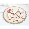 Set de 3 emporte-pièces dorés Noël Scrapcooking