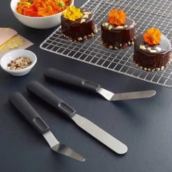 Set de 3 mini spatules inox Mathon
