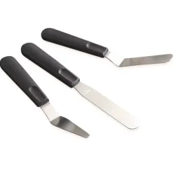 Set de 3 mini spatules inox Mathon