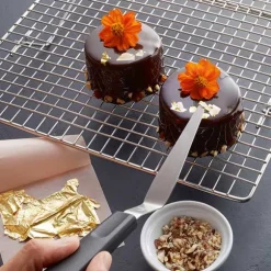 Set de 3 mini spatules inox Mathon