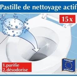 Set de 15 pastilles détartrantes pour WC Wenko by Maximex