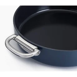 Set de 2 Poêles en aluminium revêtu Space 24 et 28 cm et séparateur protecteur Joseph Joseph