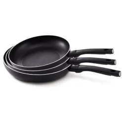 Set de 3 poêles à frire aluminium 20, 24, 28cm Salsa KitchenFun by Beka