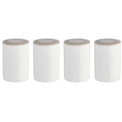Set de 4 pots en céramique pour yaourtière YVA640 Simeo