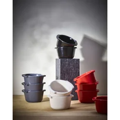 Set de 2 ramequins en céramique 11 cm Appolia ardoise Peugeot