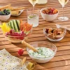 Set de 3 saladiers en verre avec couvercle Mathon
