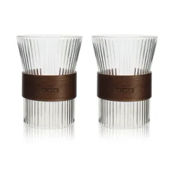 Set de 2 tasses Karl en verre borosilicate 325 ml Ogo