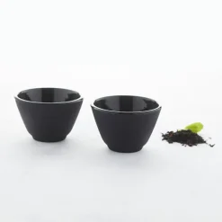 Set de 2 tasses à thé en fonte 120 ml Point Virgule