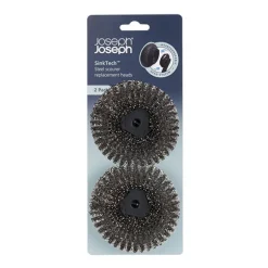 Set de 2 têtes d'éponge abrasive de rechange SinkTech Joseph Joseph