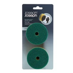 Set de 2 têtes d'éponge à vaisselle de rechange SinkTech Joseph Joseph