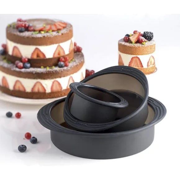 Set 3 Moules pour gâteaux à étages Mastrad