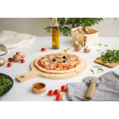 Set à pizza planche et roulette Livoo