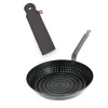 Set poêle à marrons 28 cm et manchon de protection De Buyer