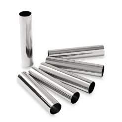 Set 6 tubes en inox 12,5 cm Mathon