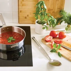 Set 4 ustensiles en inox louche cuillère spatule écumoire Mathon