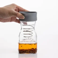 Shaker pour vinaigrette en verre et inox 500 ml Kilner