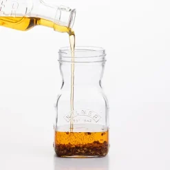 Shaker pour vinaigrette en verre et inox 500 ml Kilner